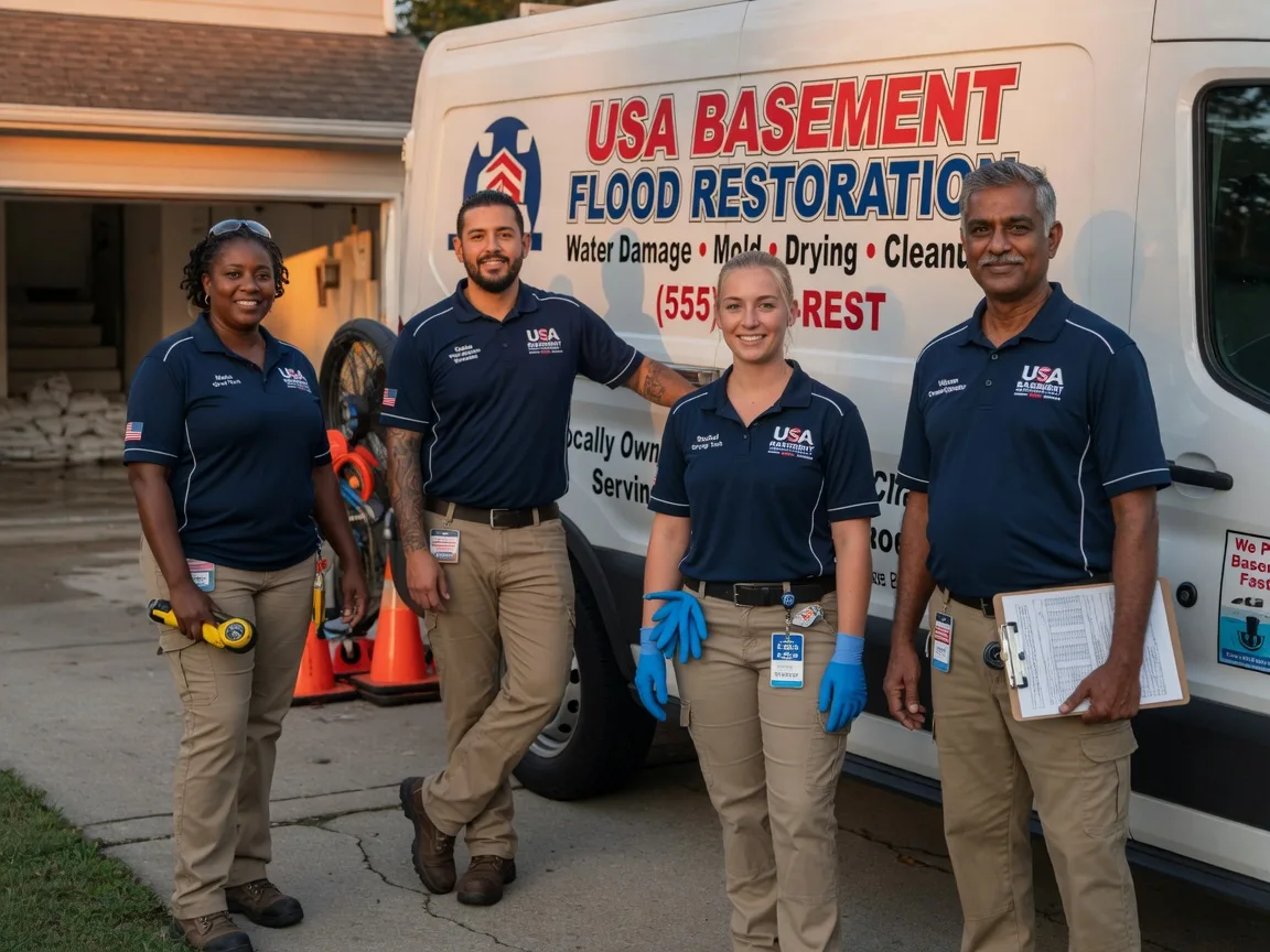 Basement Flood Cleanup company in Winnfield, LA